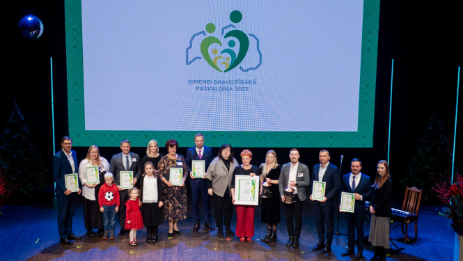 Ģimenei draudzīgākā pašvaldība apbalvošana