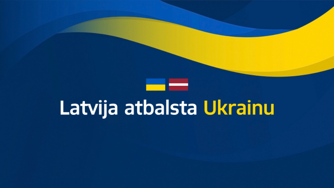Latvija atbalsta Ukainu