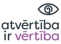 Atvērtība ir vērtība logo