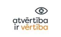 Atvērtība ir vērtība logo