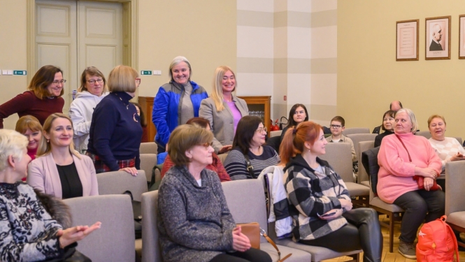 Vienas pieturas aģentūra rīko izglītojošu semināru Ukrainas civiliedzīvotājiem - “Kāpēc mācīties latviešu valodu?”