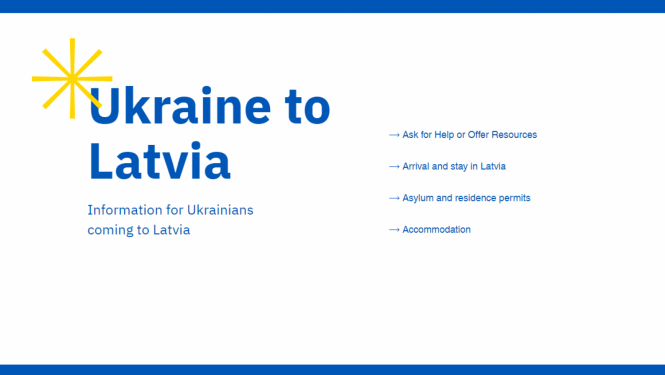 Ukraine to Latvia banner