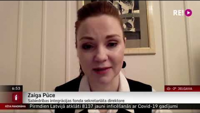 Intervija ar sekretariāta direktori Zaigu Pūci par informatīvo tālruni "Palīdzība ukraiņiem Latvijā"