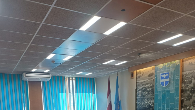 Foto atspoguļo vizīti domē