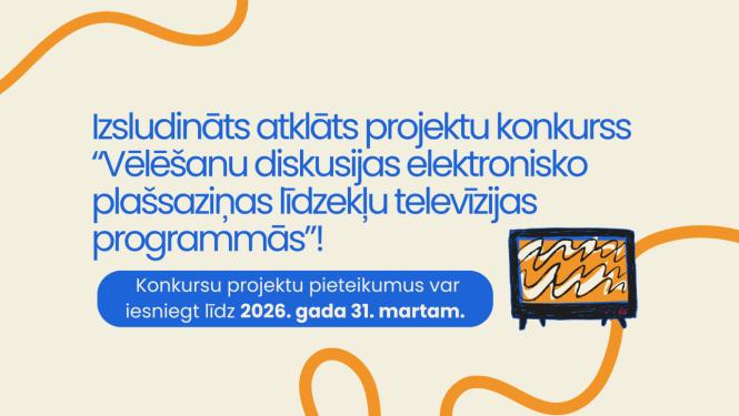 grafisks vizuālis ar TV