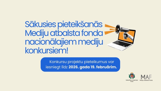 Vizualis atspoguļo MAF konkursu