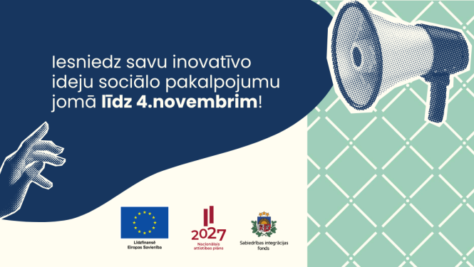 Attēls raksturo uzaicinājumu jaunām idejām