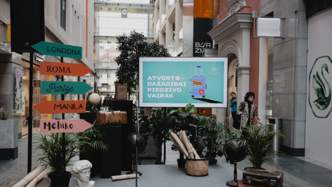 Kampaņas atklāšana Rīdzenes ielā