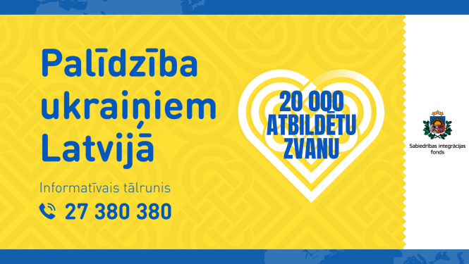 20 000 atbildētu zvanu vizuālis