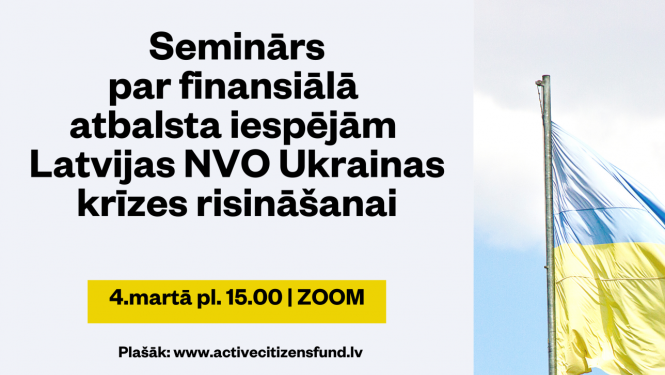 Informatīvā semināra baneris