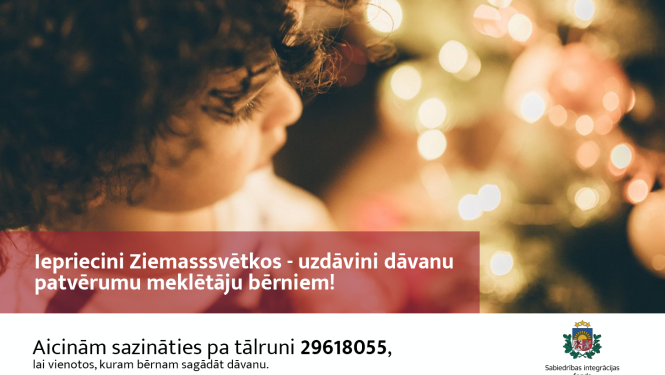 Ziemassvētku dāvanas bērniem – patvēruma meklētājiem 