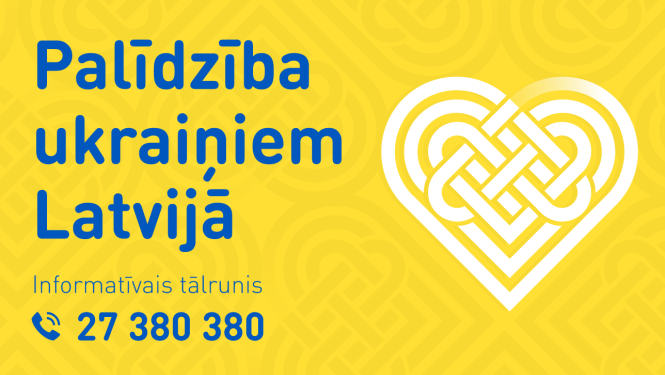 Palīdzība ukraiņiem Latvijā vizuālis