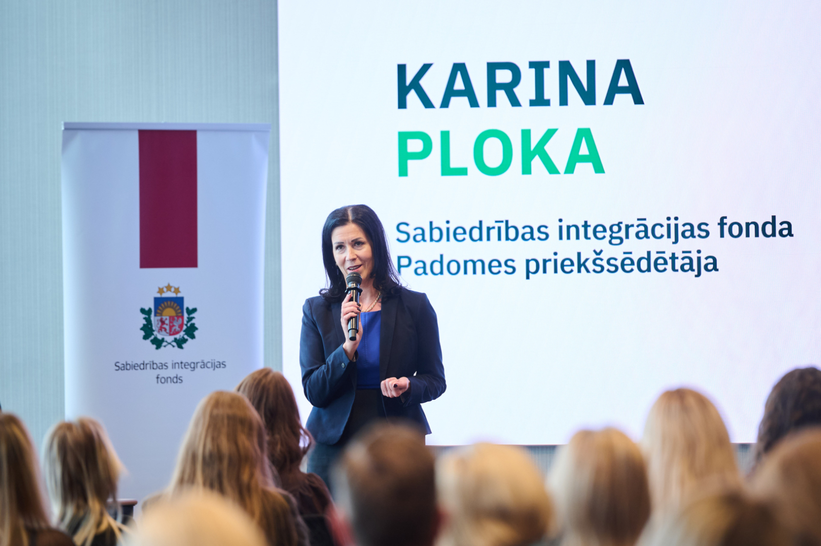 SIF Padomes priekšsēdētājas bilde