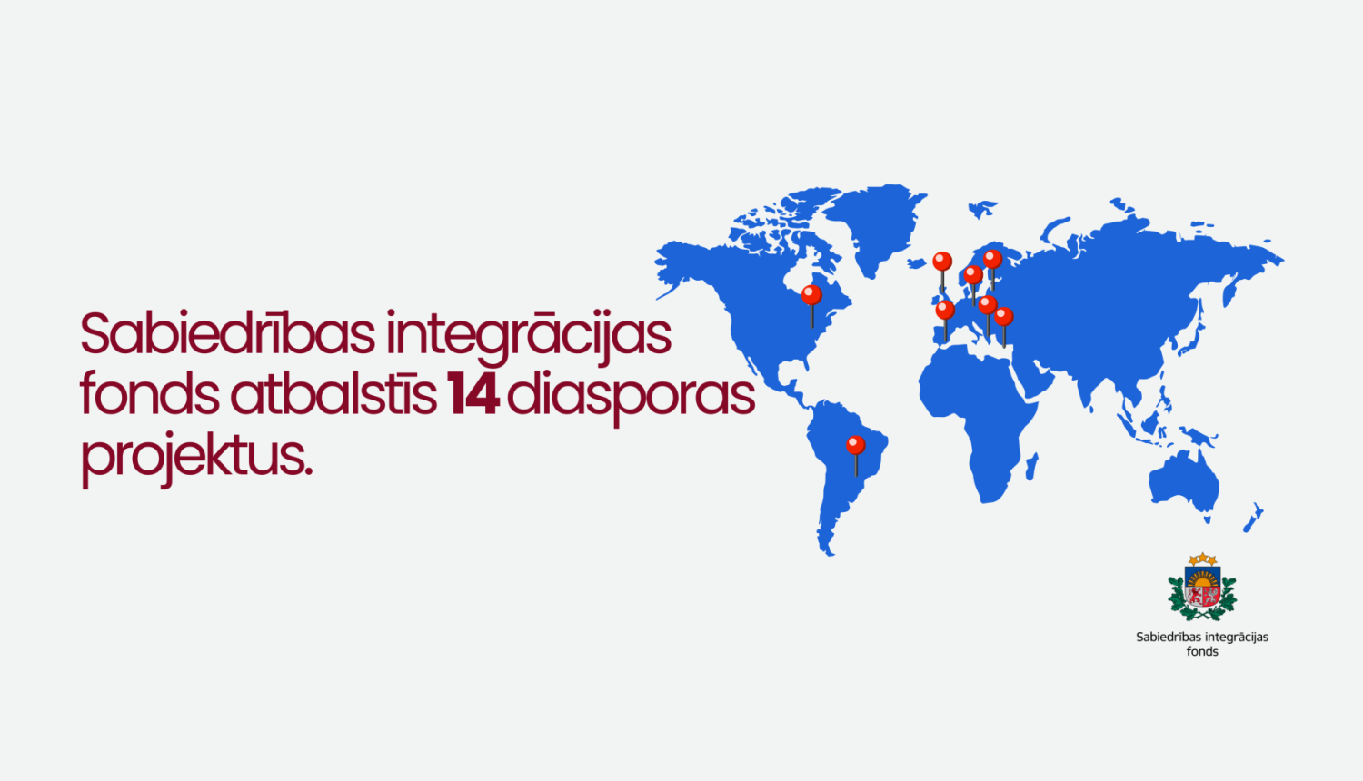 Attles atspoguļo pasaules karti