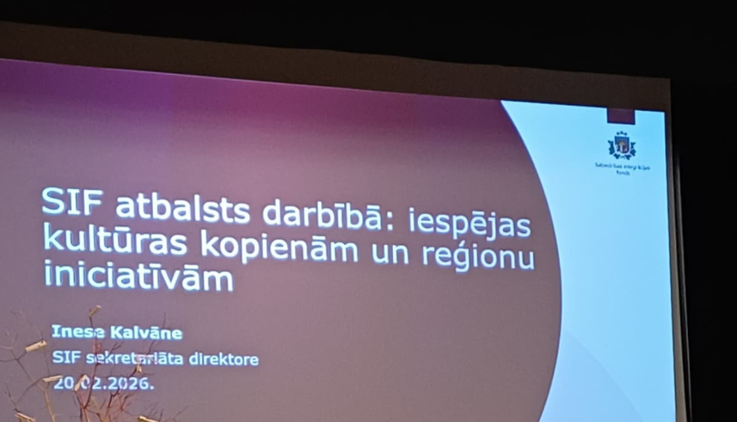 Teksts atspoguļo foruma norisi