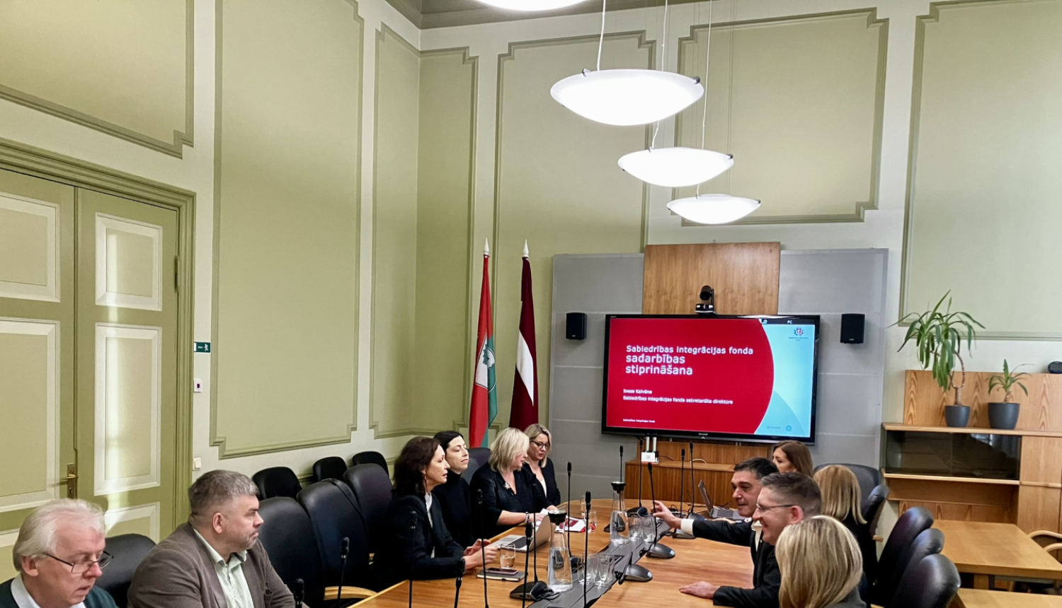 Tikšanās Liepājas domē