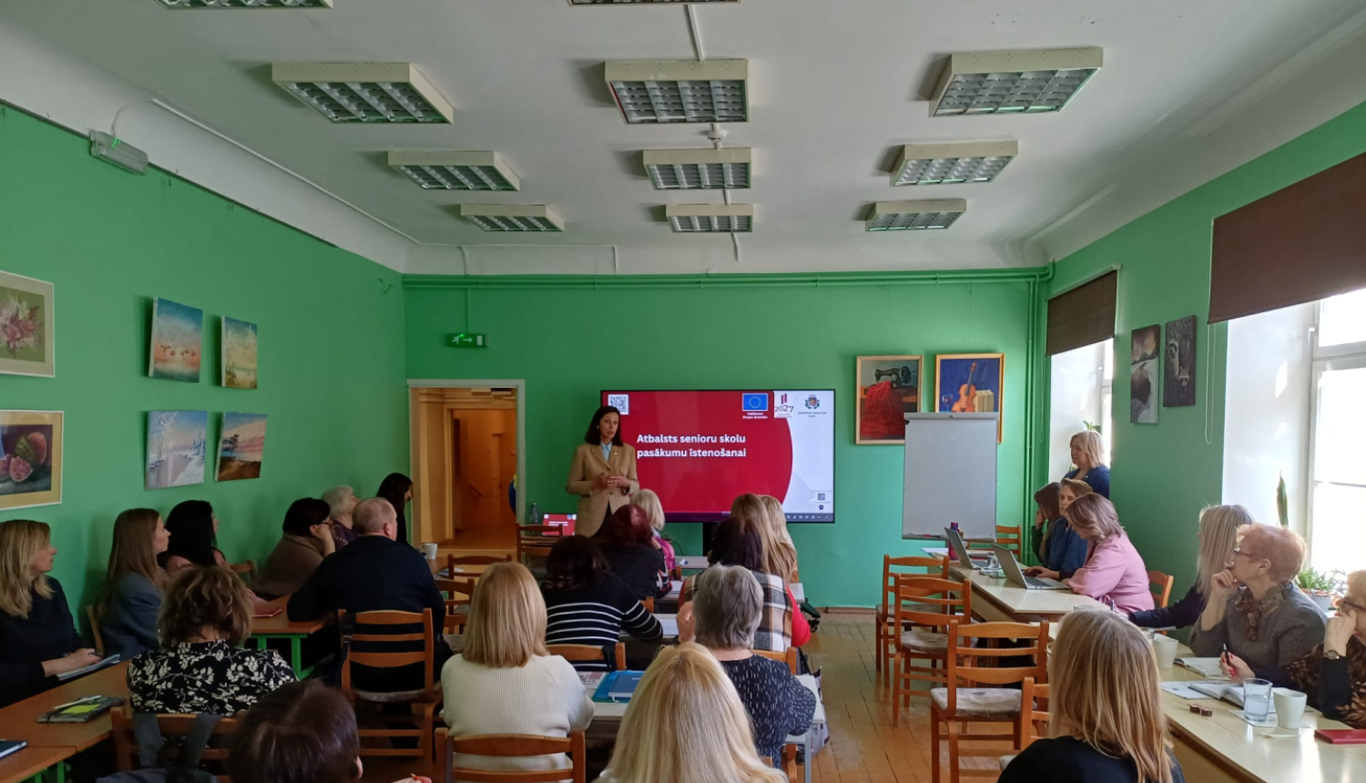 vizīte pie senioriem