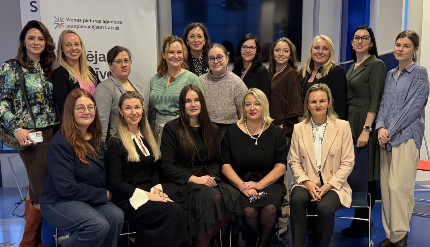 attēls atspoguļo komandas darbu