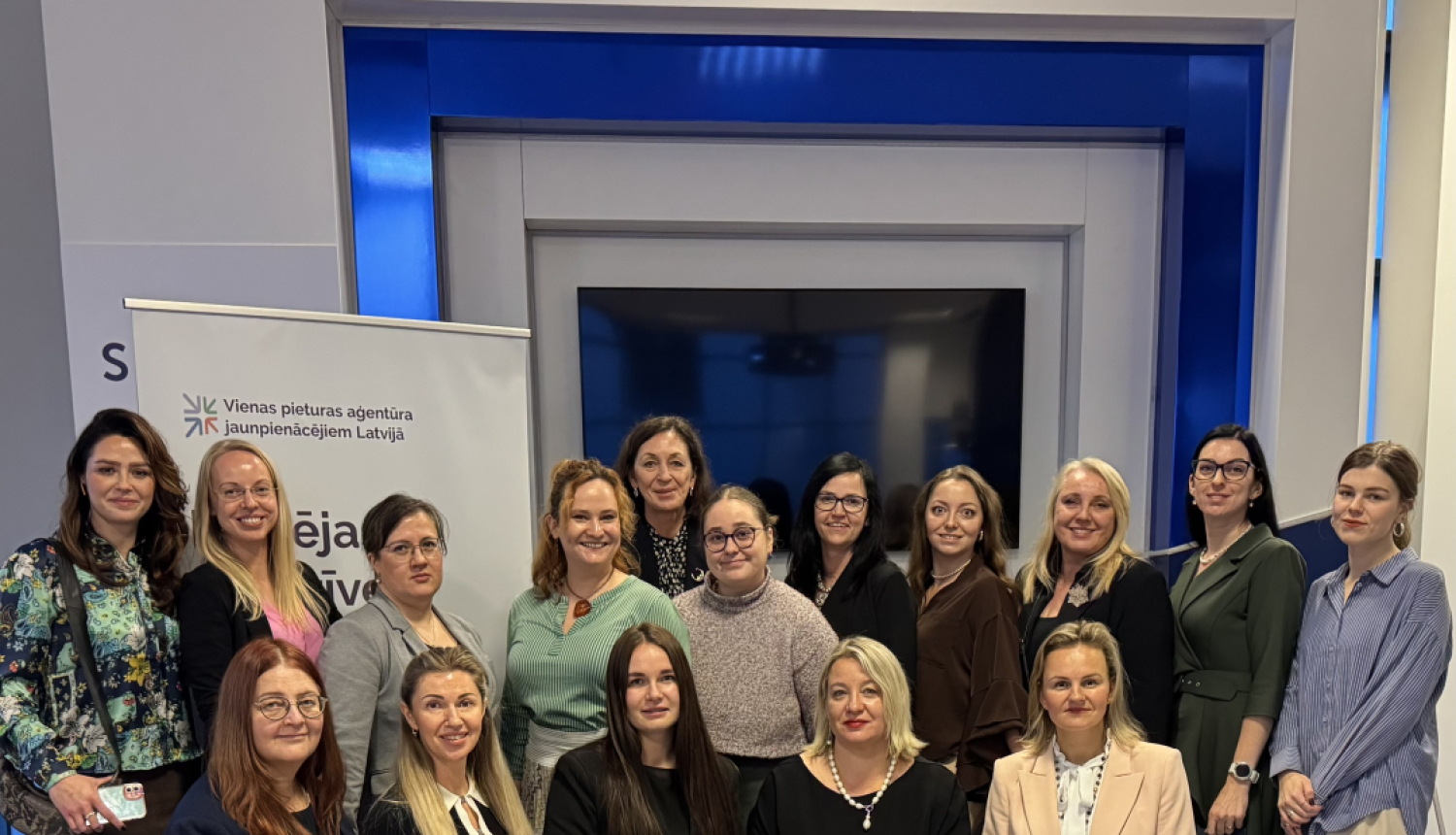 attēls atspoguļo komandas darbu