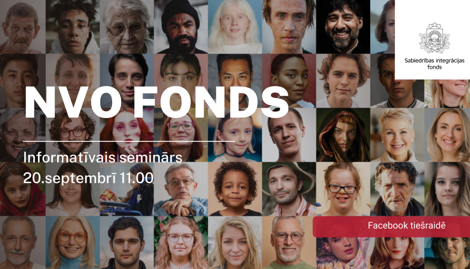 NVO fonds: Facebook vizuālis