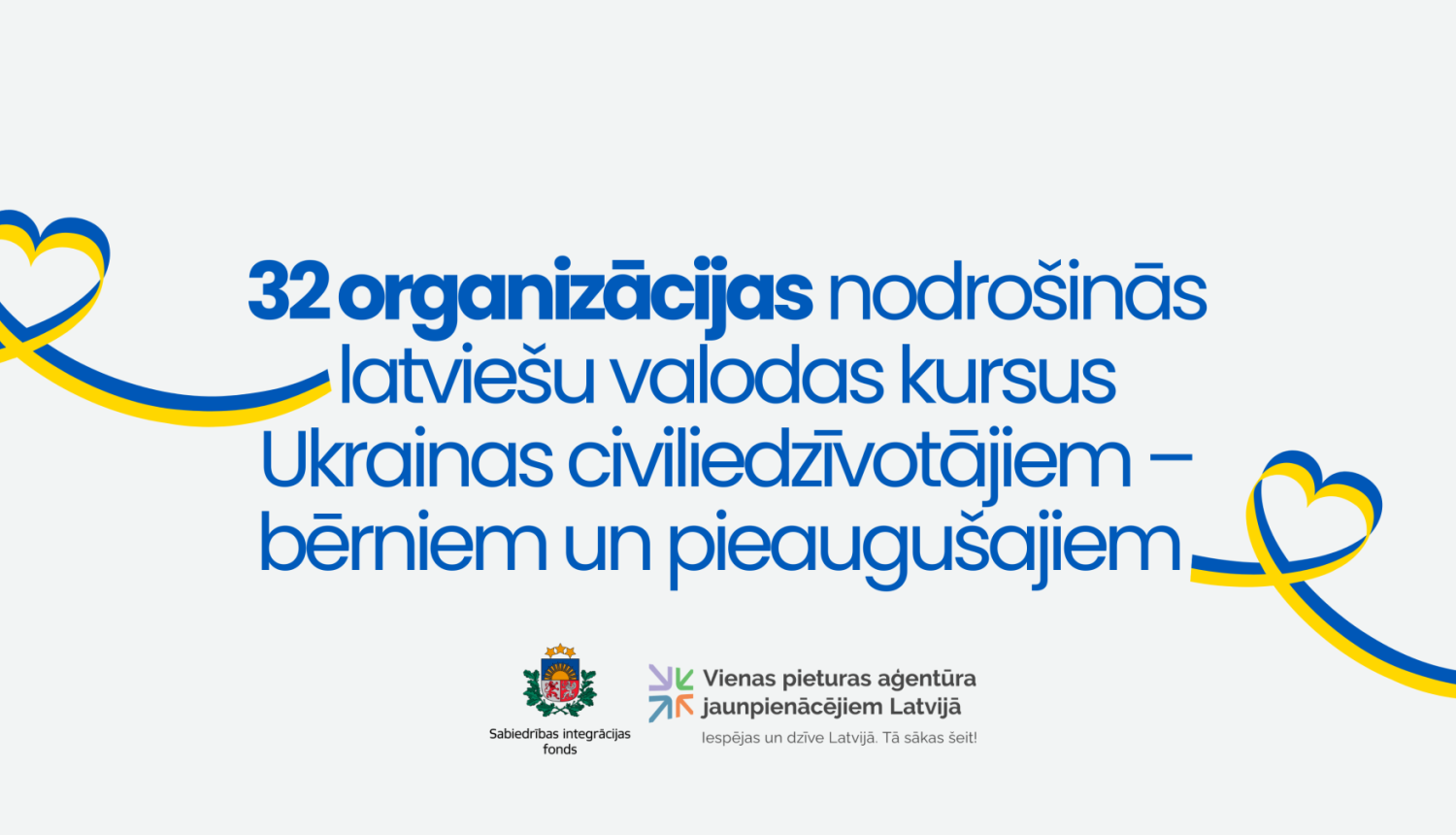 Ukrainas karoga motīvi un teksts 