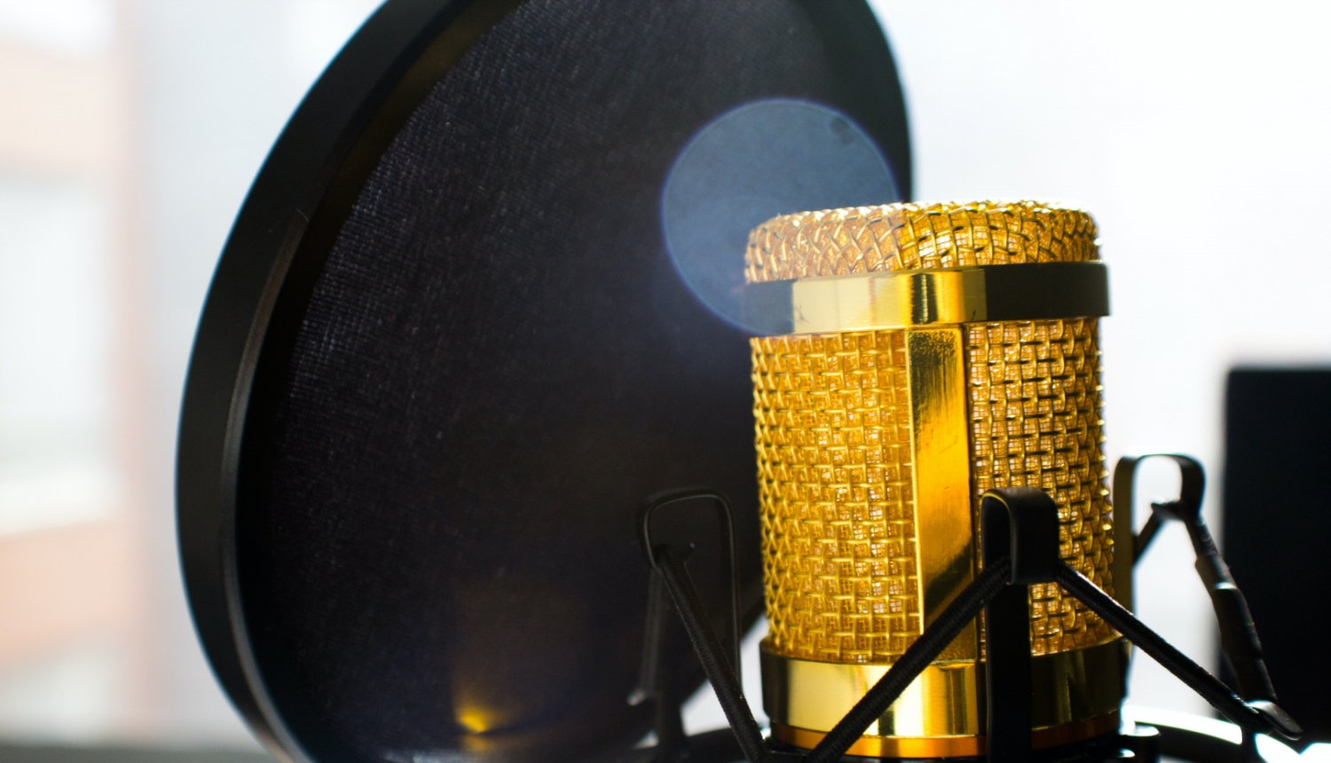 Ilustratīvs attēls ar mikrafonu