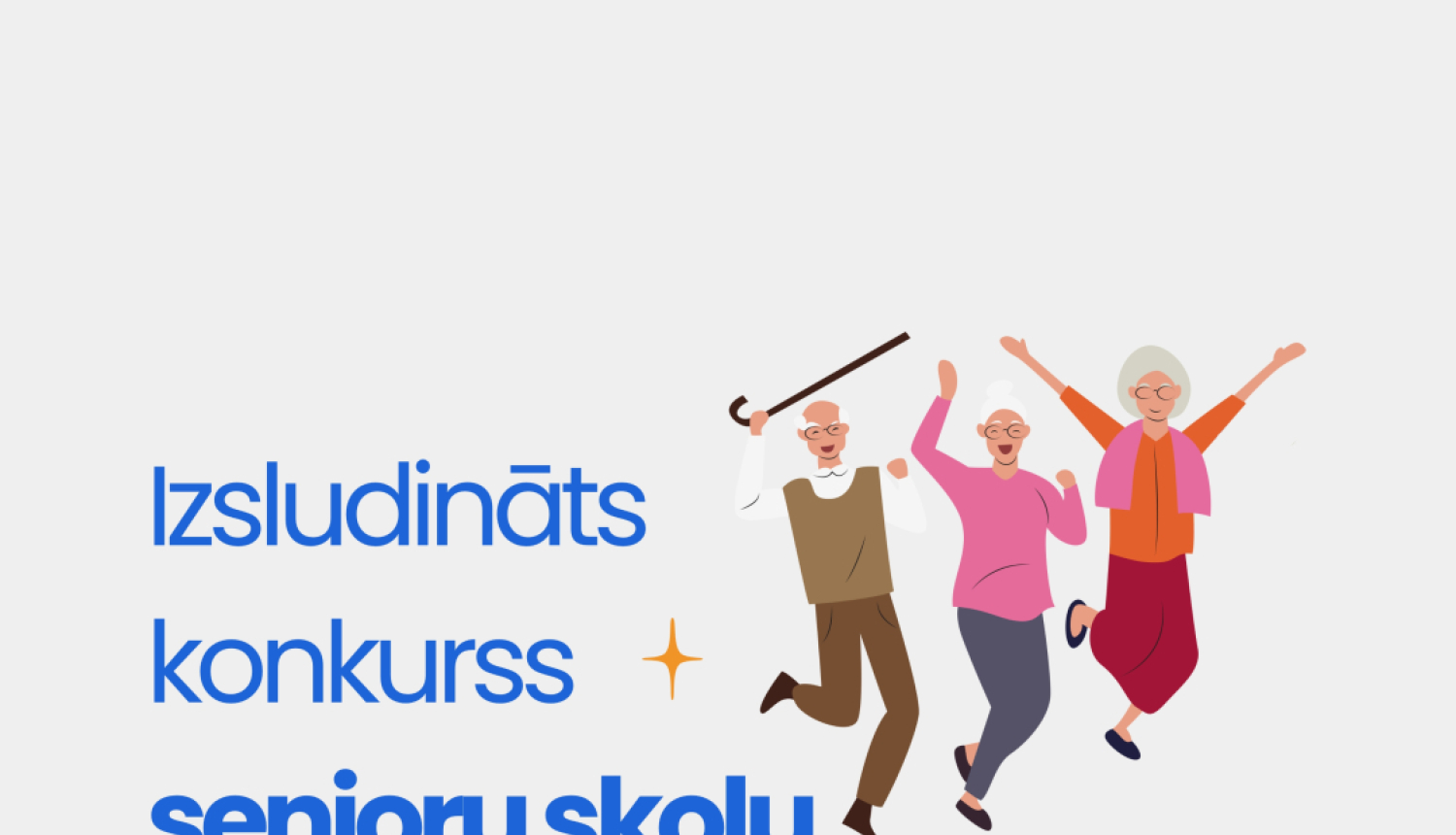Attēls atspoguļo seniorus