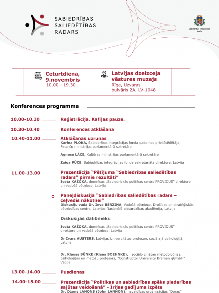Konferences programma