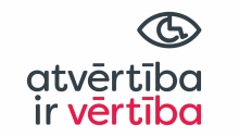 Atvērtība ir vērtība logo