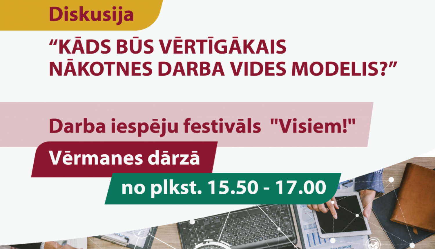 Darba iespēju festivāls "Visiem!"